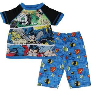 Justice League Two-Piece Toddler Boys' Pajama Set